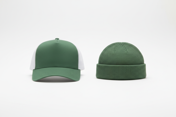 Ready to Customize Trucker Hats and Beanies
