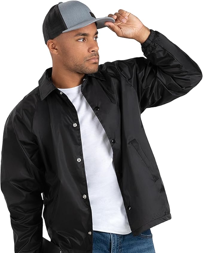 Augusta Sportswear mens Nylon Coach's Jacket/Lined